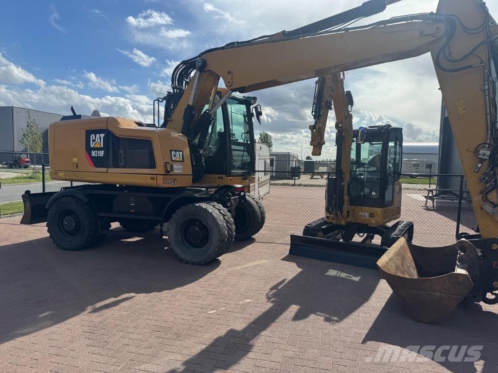 CAT 318 Escavadoras de rodas