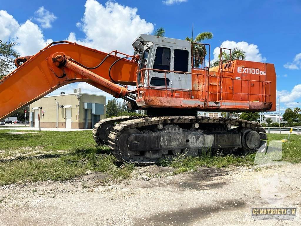 Hitachi EX 1100 BE-3 Escavadeiras de esteiras