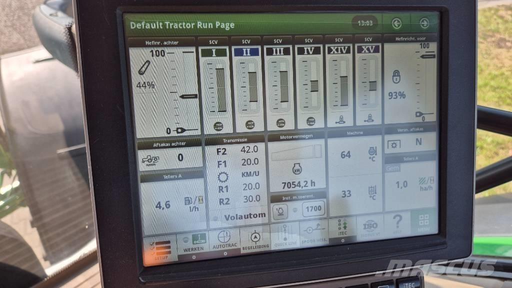 John Deere 6195 R Tratores Agrícolas usados