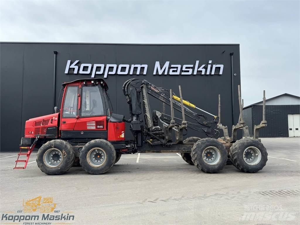 Komatsu 845 Forwarders florestais