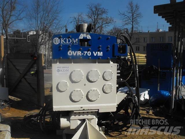  OVR 70VM Bate-estacas vibratório