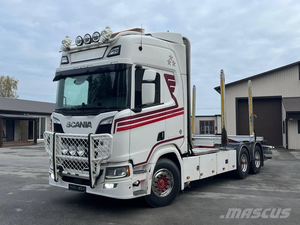 Scania R 730 B6X4NB Caminhões de transporte de troncos