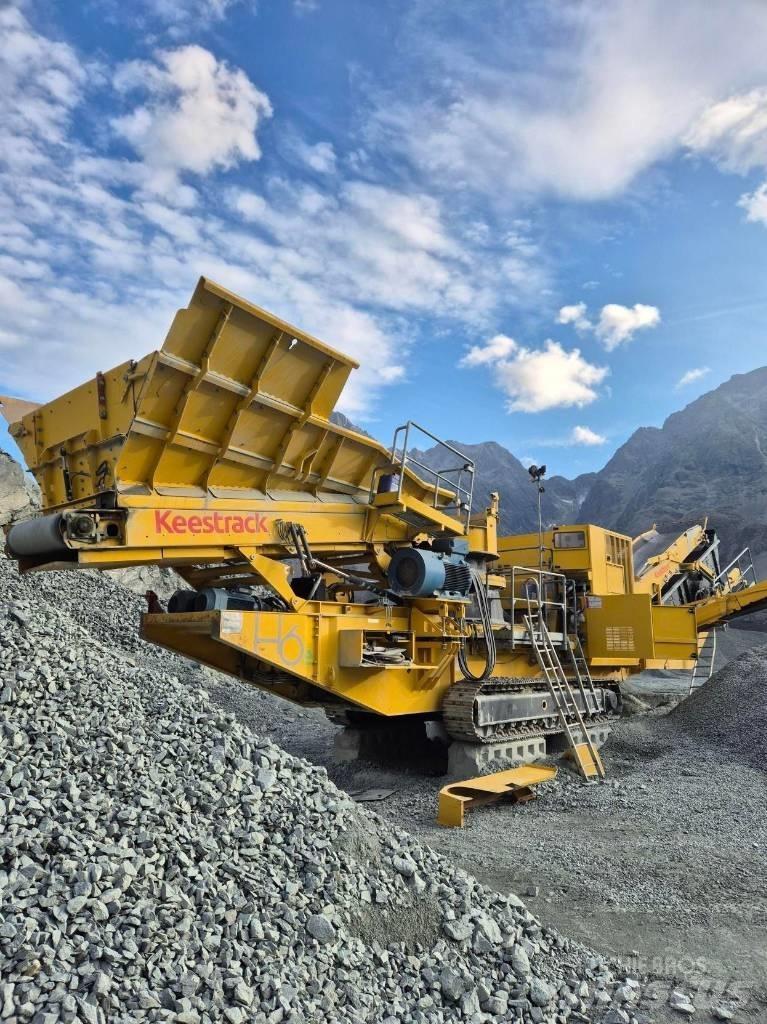 Keestrack H6E Zero Britadores móveis
