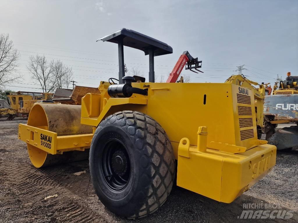 Sakai SV 500 Cilindros Compactadores monocilíndricos