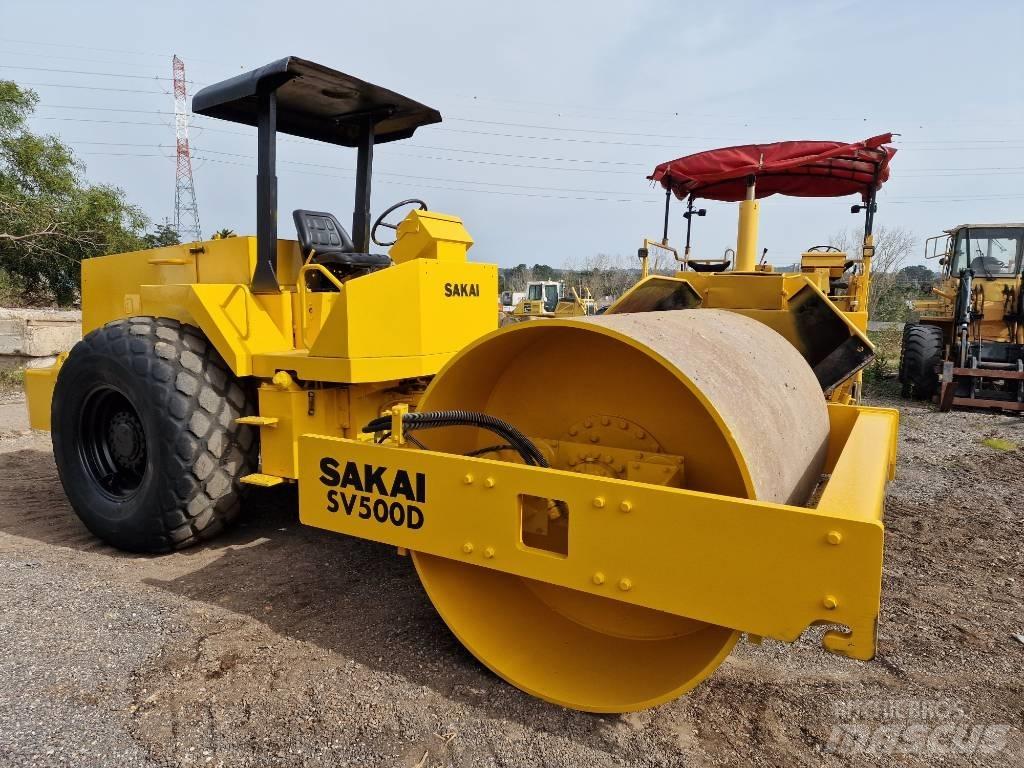 Sakai SV 500 Cilindros Compactadores monocilíndricos