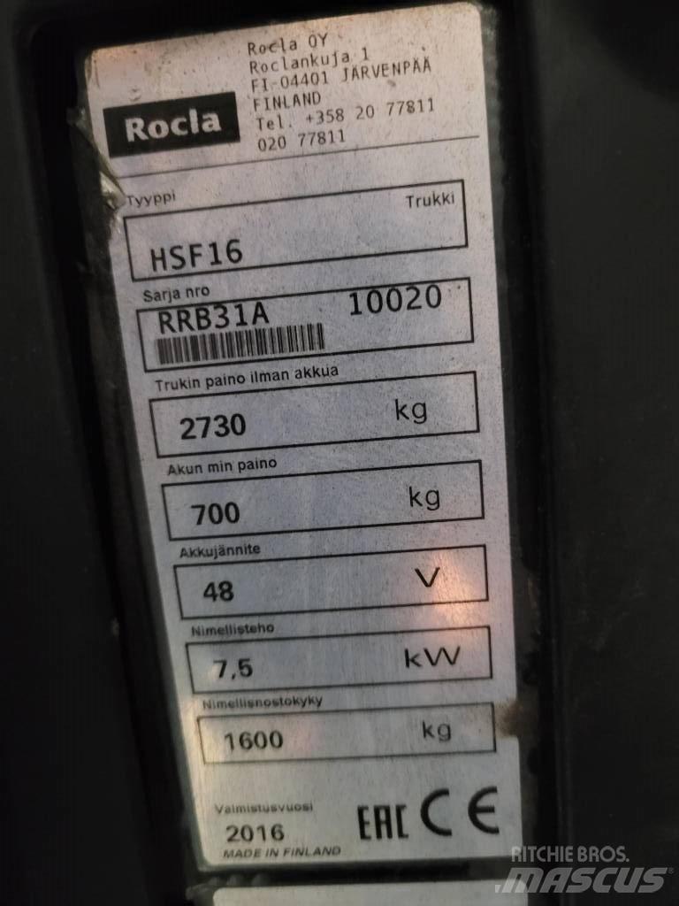 Rocla HSF16 Empilhadores Elevadores