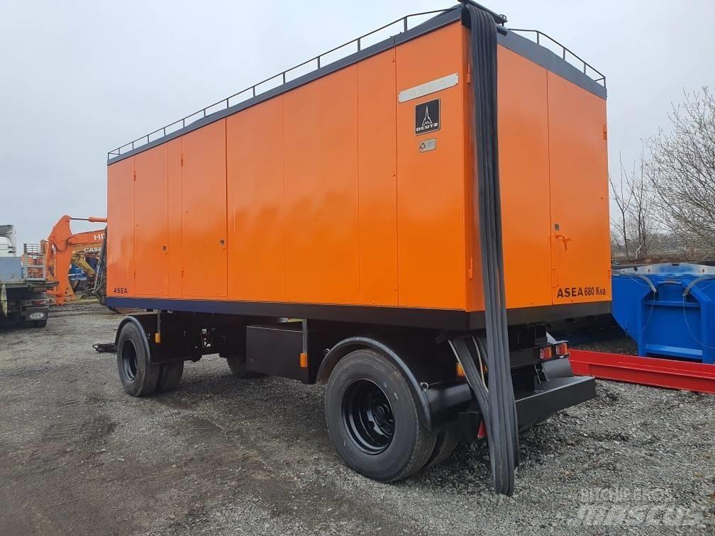  elverk 680kva Geradores Diesel