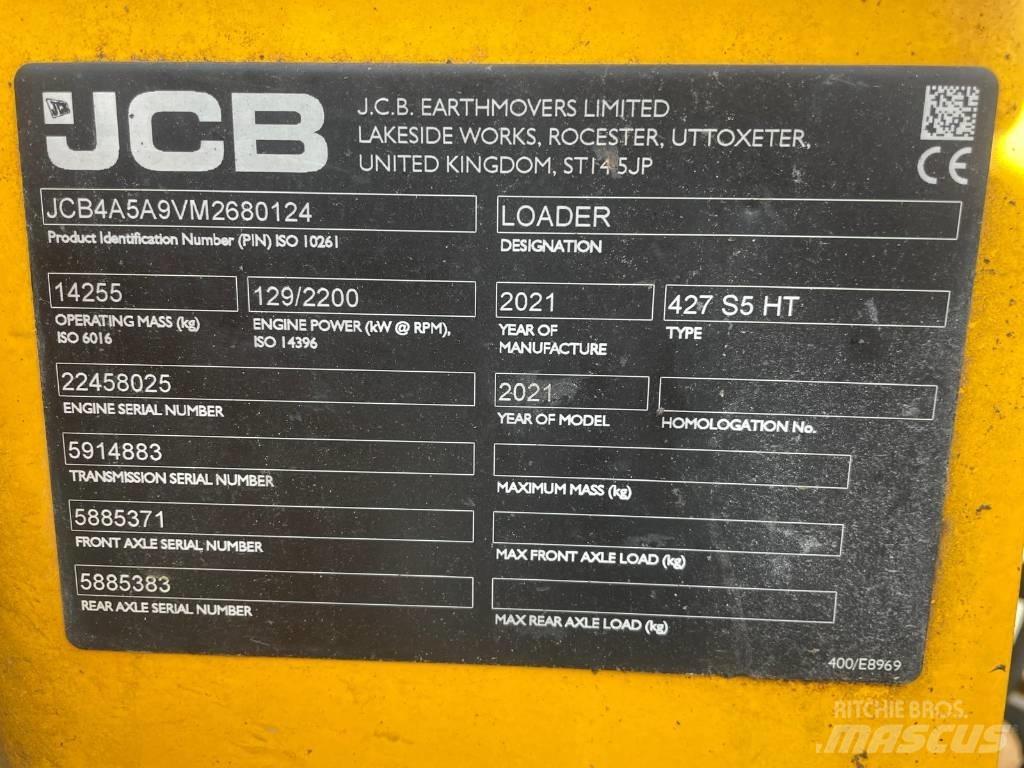 JCB 427 HT Carregadeiras de rodas