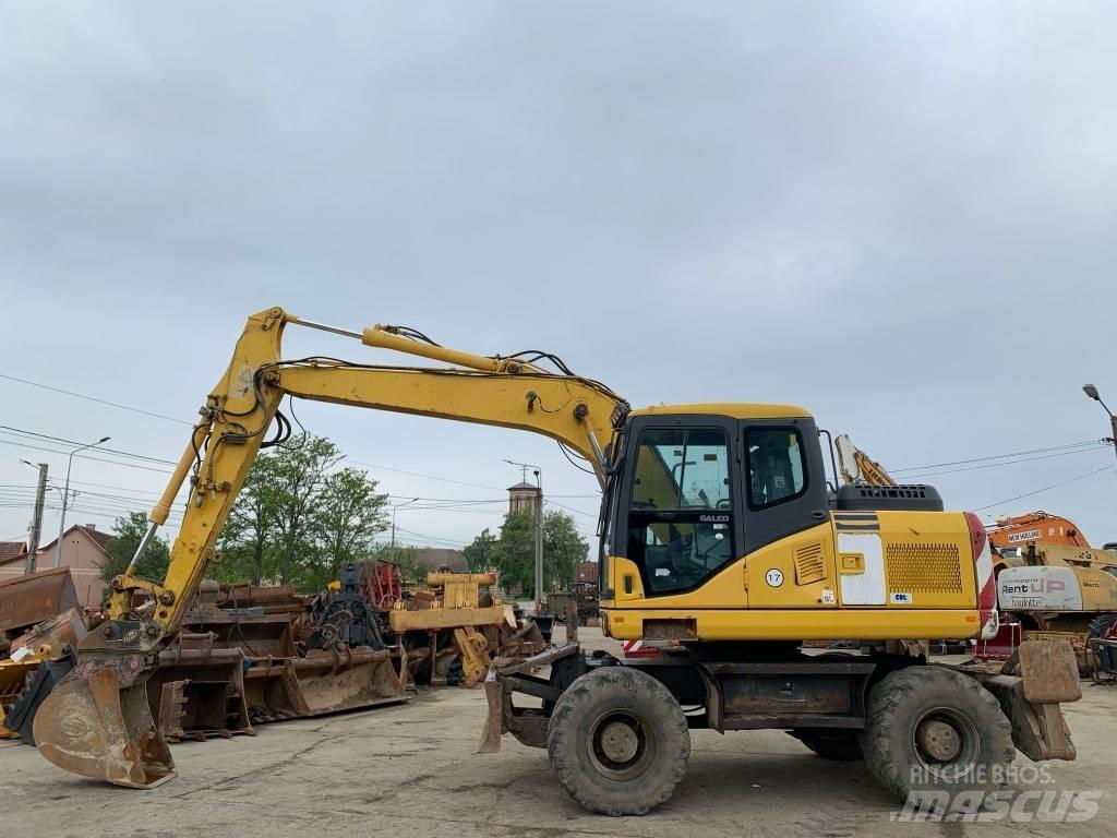 Komatsu PW 140-7 Escavadoras de rodas