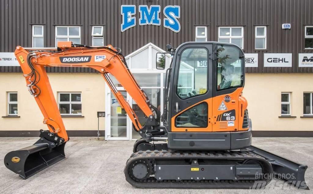 Doosan DX 63-3 Miniescavadeiras