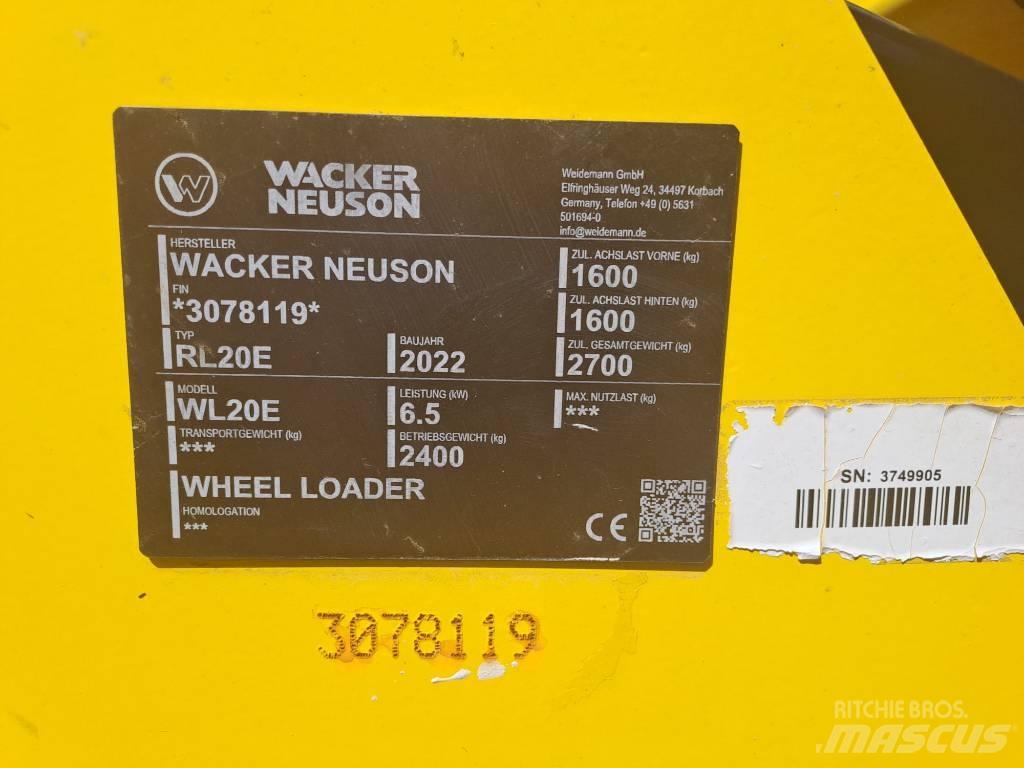 Wacker Neuson WL20e Carregadeiras de rodas