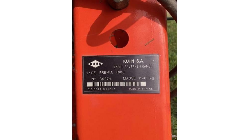 Kuhn 4000 Perfuradoras
