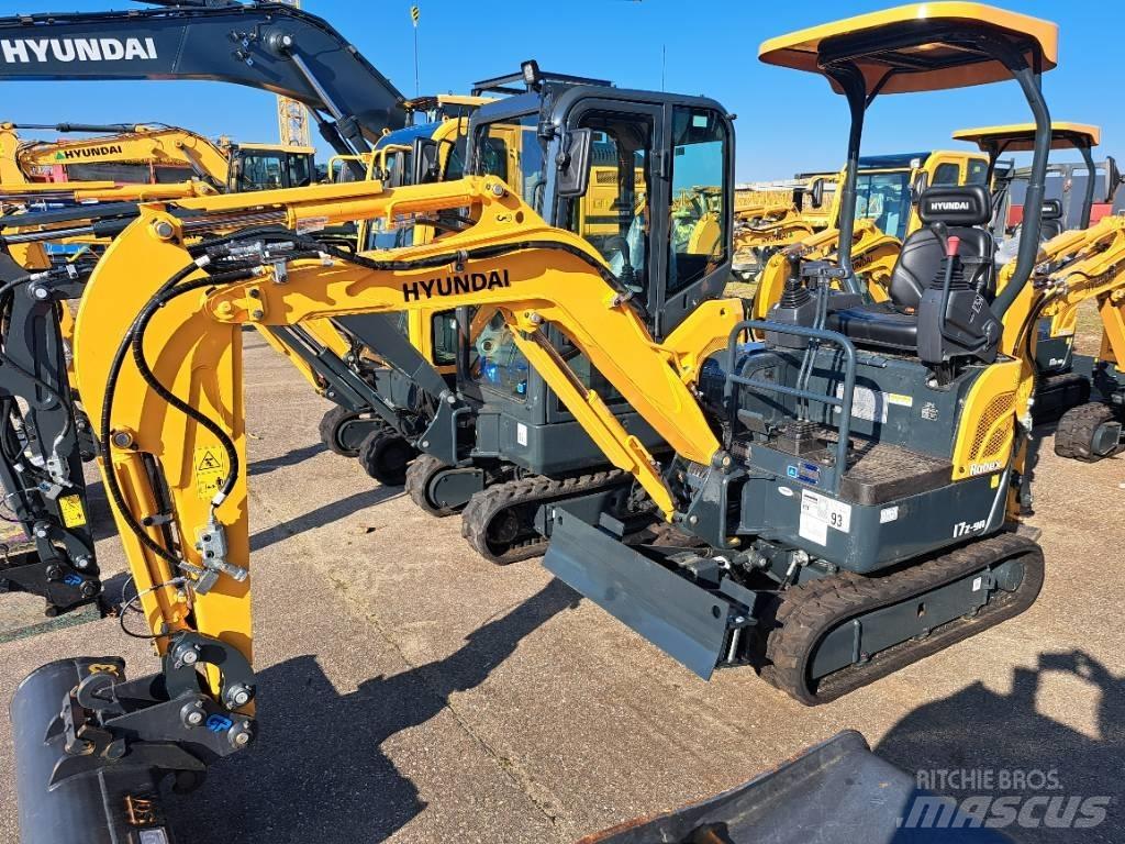 Hyundai R17Z-9AK Miniescavadeiras