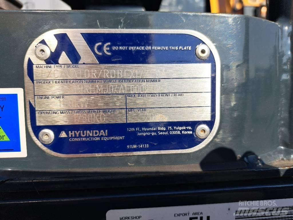 Hyundai R17Z-9AK Miniescavadeiras