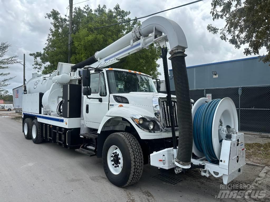International 7500 Camiões Aspiradores Combi