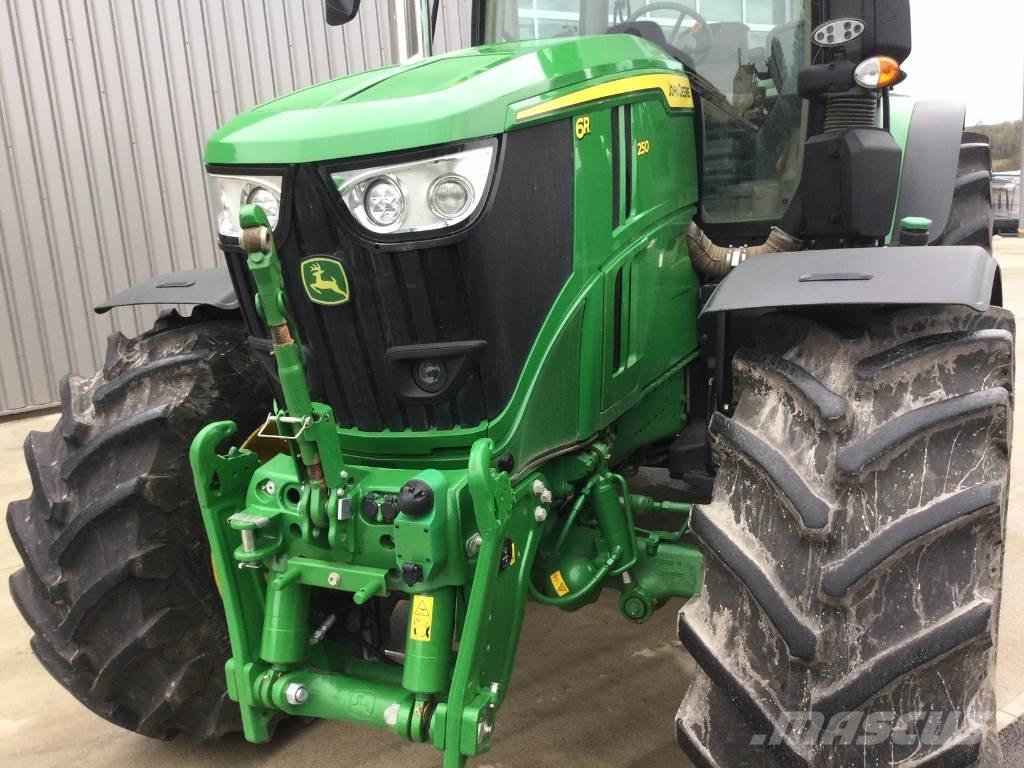John Deere 6R250 Tratores Agrícolas usados