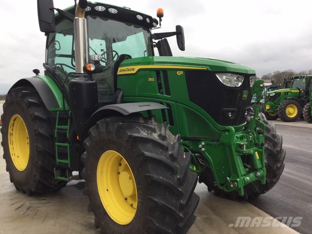 John Deere 6R250 Tratores Agrícolas usados