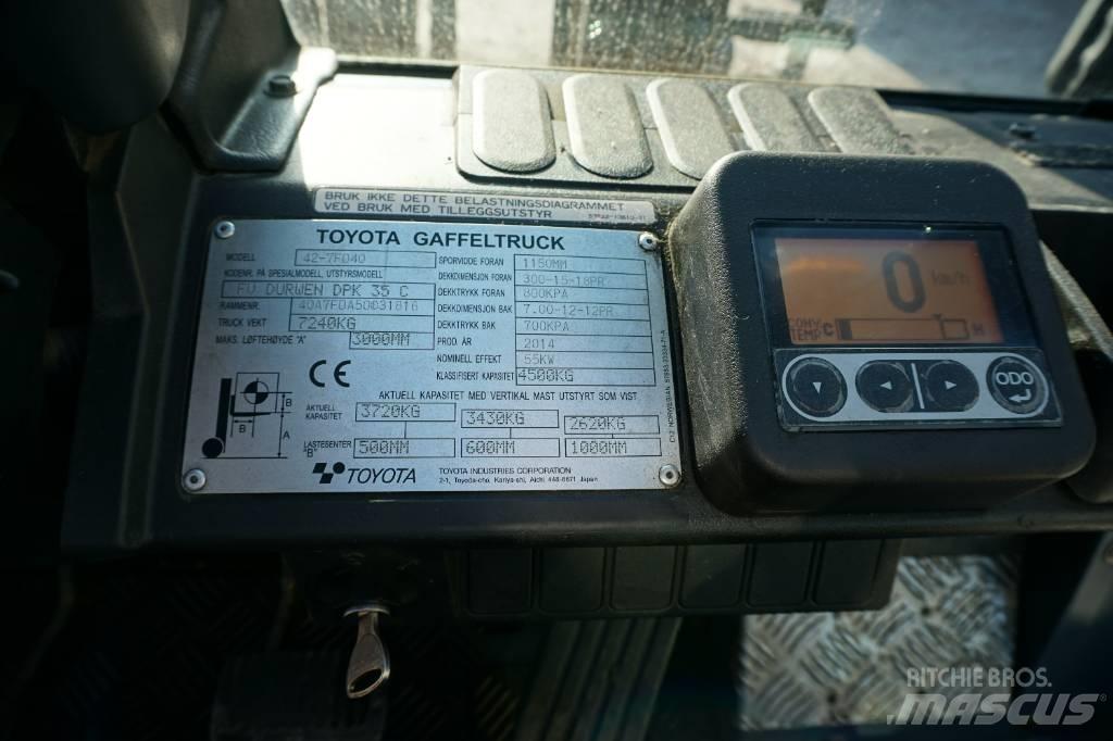 Toyota 42-7FD40 Empilhadores Diesel