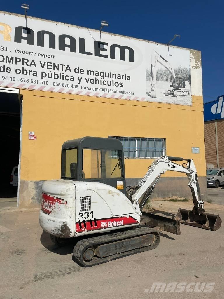 Bobcat 331 Miniescavadeiras