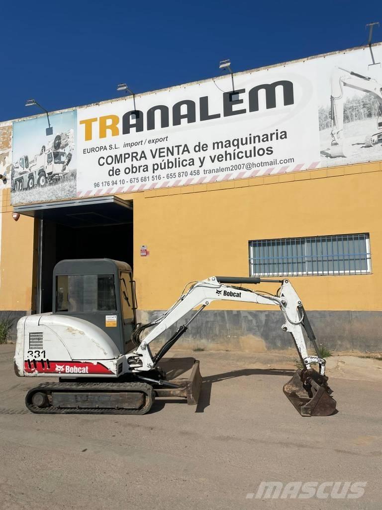 Bobcat 331 Miniescavadeiras