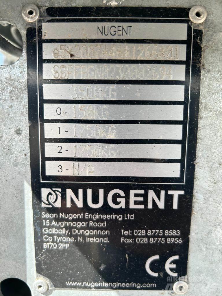 Nugent F4923H Reboques estrado/caixa aberta