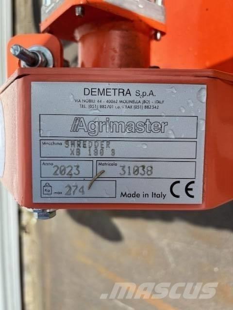 Agrimaster XB 180 Gadanheiras e cortadores de folhas para pastos