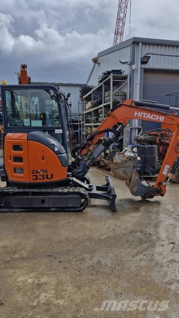 Hitachi ZX 33 U-6 Miniescavadeiras