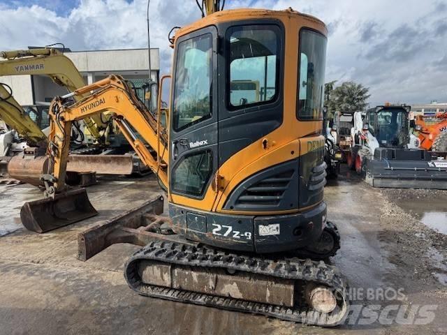 Hyundai Robex 27 Z-9 Miniescavadeiras