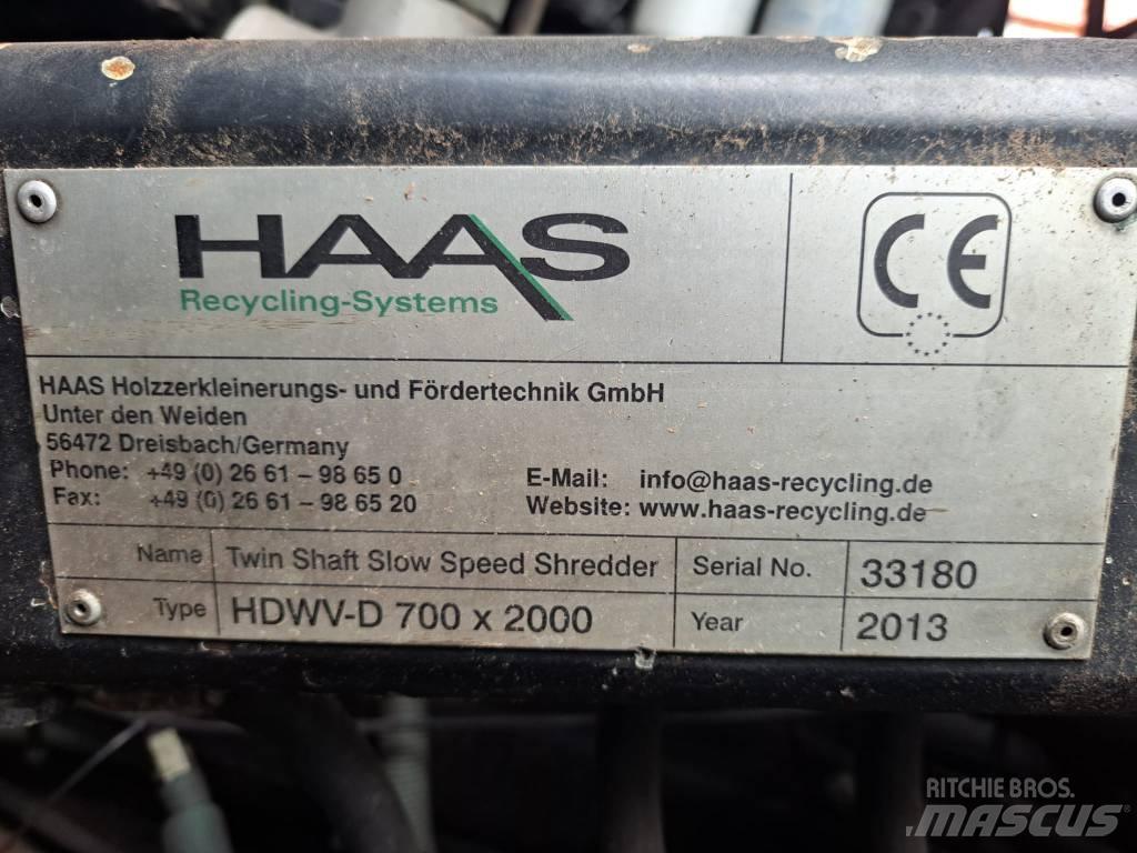 Haas Tyron 2000 Trituradoras de lixo