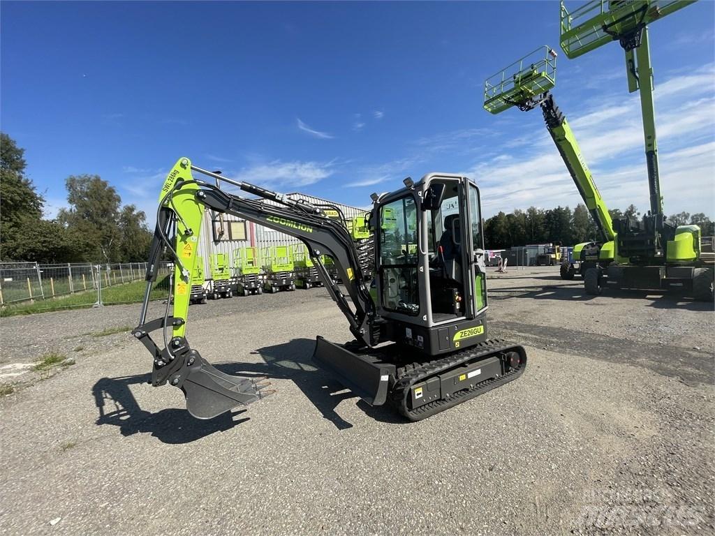 Zoomlion ZE26GU Miniescavadeiras