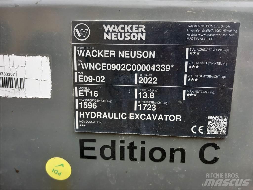 Wacker Neuson ET16 Escavadeiras de esteiras