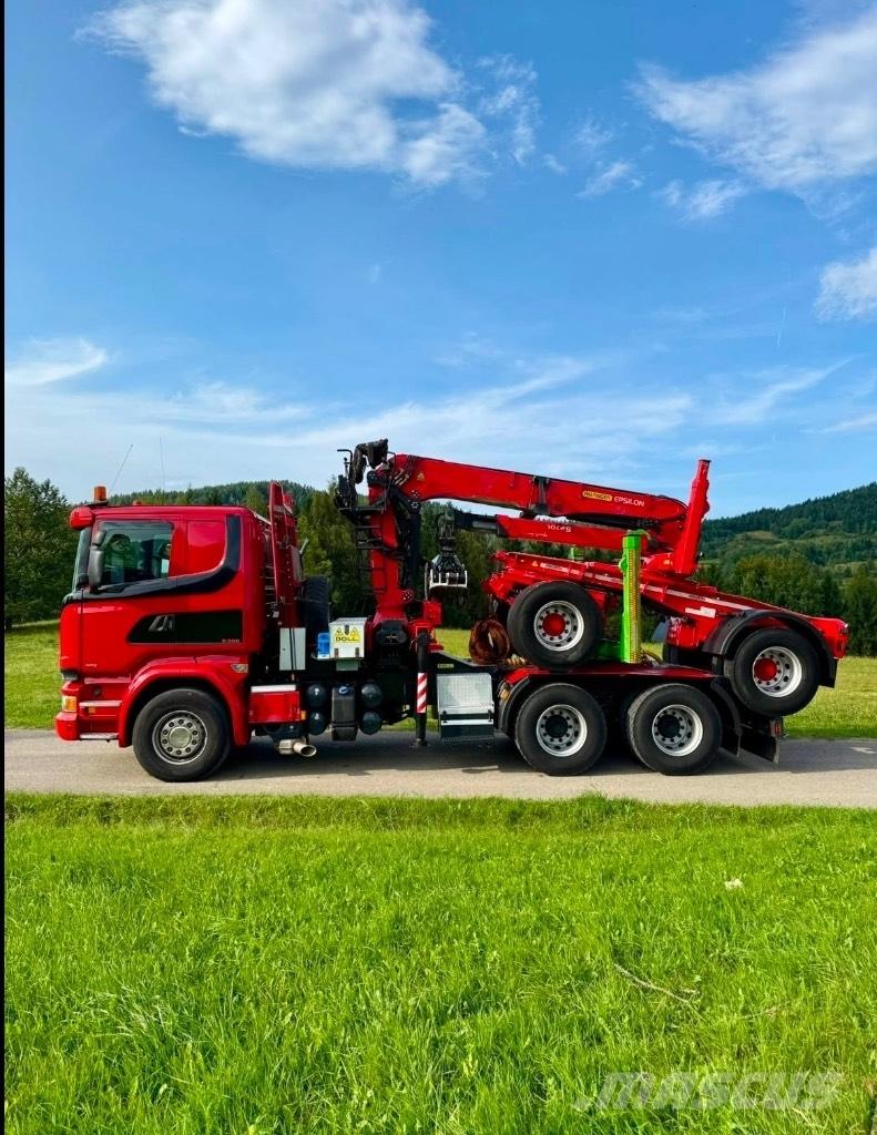 Scania R580 V8 6x4 Caminhões de transporte de troncos