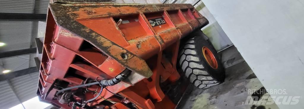  DUX ET-33 Camiões Exploração mineira subterrânea e transportadores