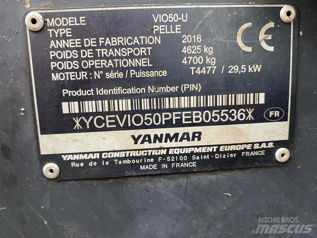 Yanmar Vio 50 U Miniescavadeiras