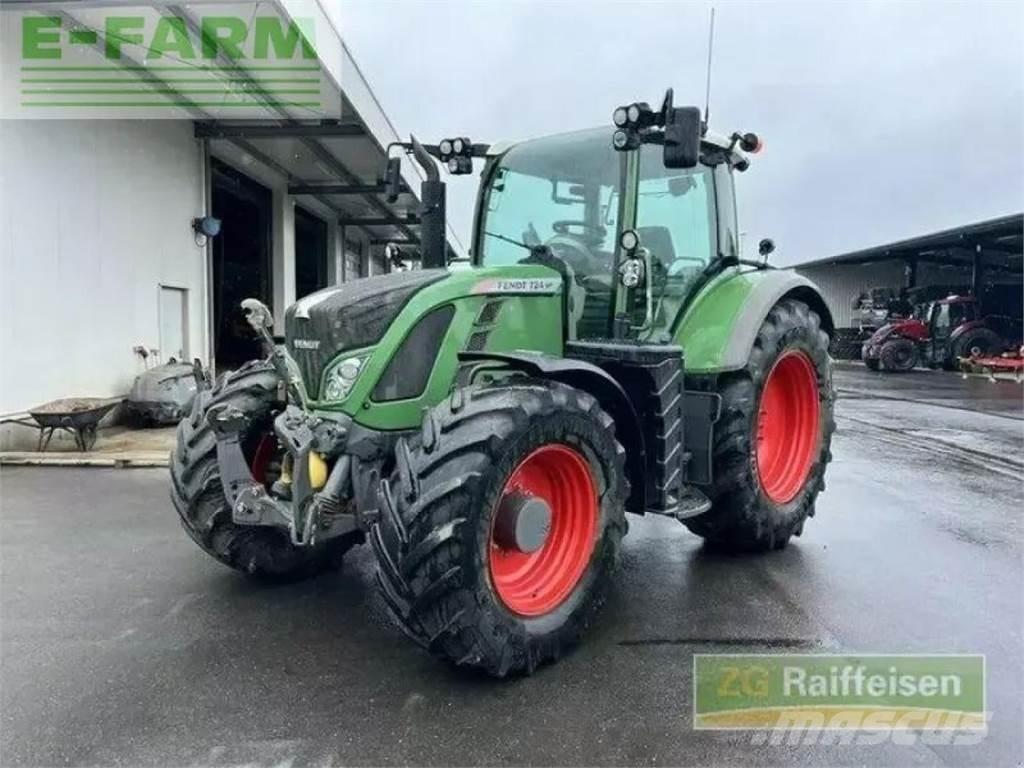 Fendt 724 scr Tratores Agrícolas usados