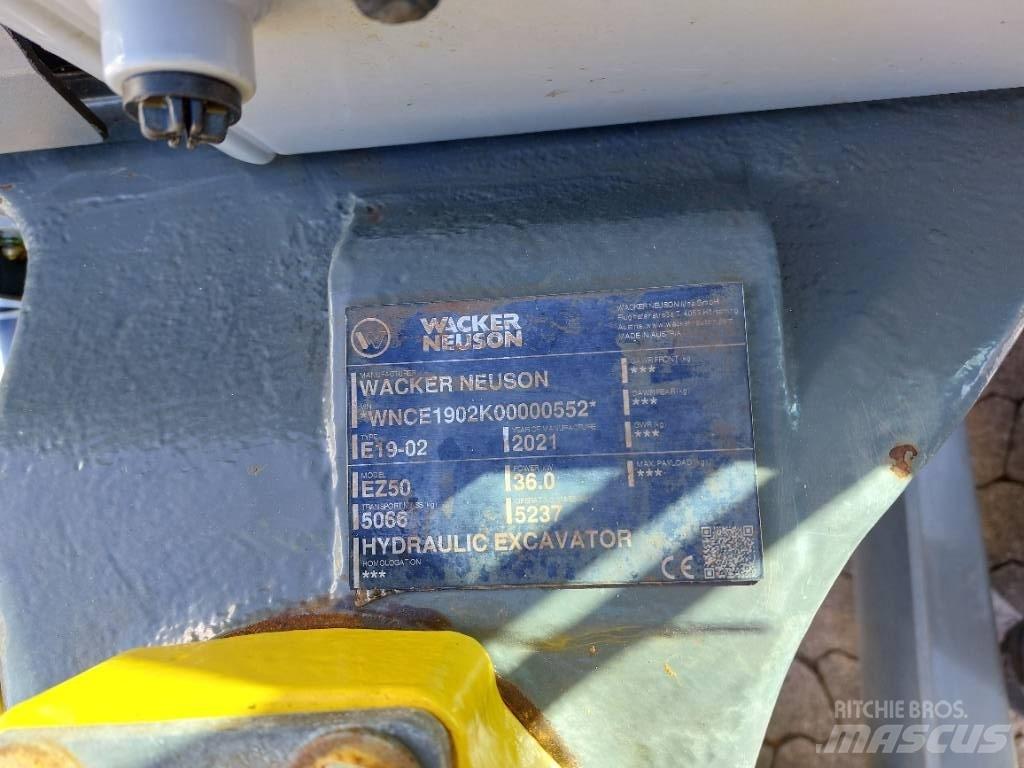 Wacker Neuson EZ50 Escavadeiras de esteiras