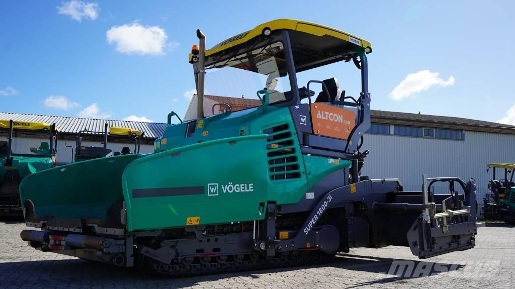 Vögele SUPER 1800-3I Espalhadoras de asfalto