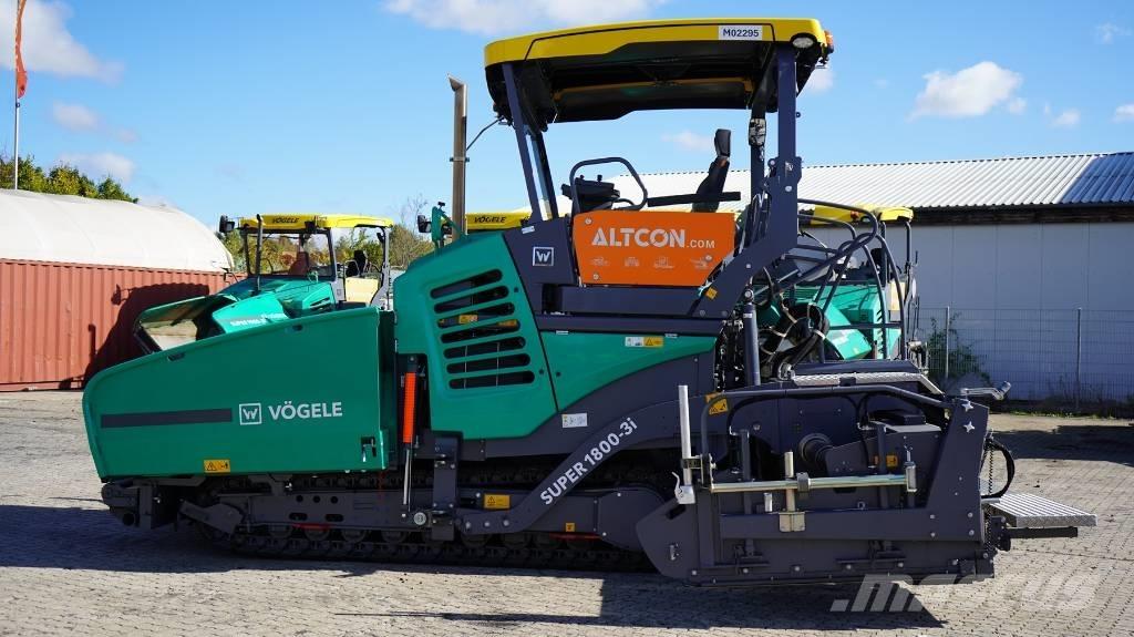 Vögele SUPER 1800-3I Espalhadoras de asfalto