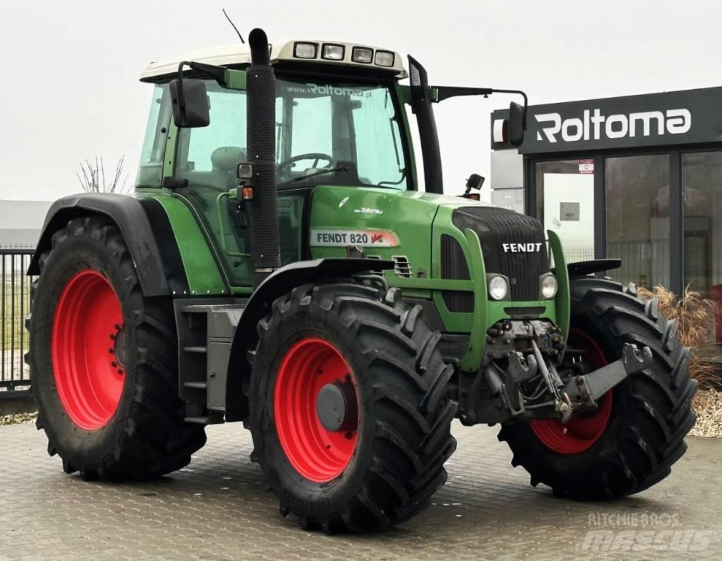 Fendt 820 Vario TMS Tratores Agrícolas usados