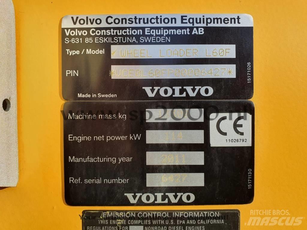 Volvo L 60 F Carregadeiras de rodas