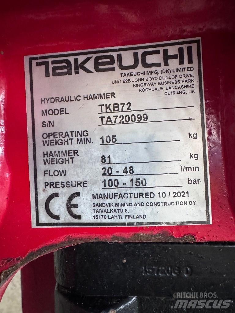 Takeuchi TB 219 Miniescavadeiras