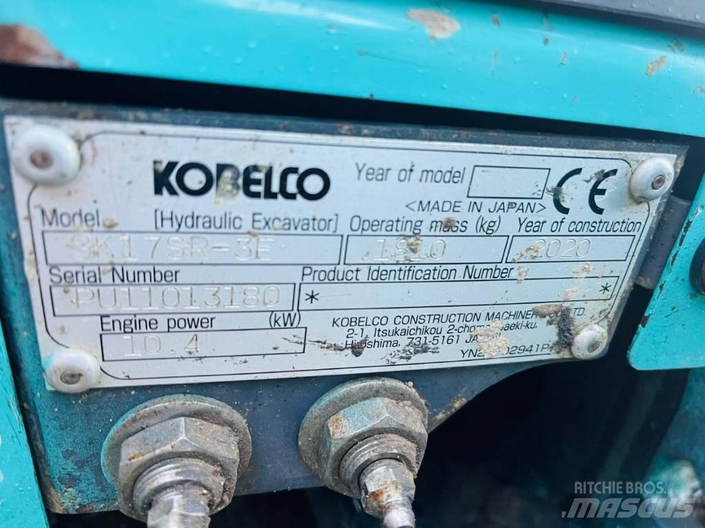 Kobelco SK 17 SR-3 Miniescavadeiras