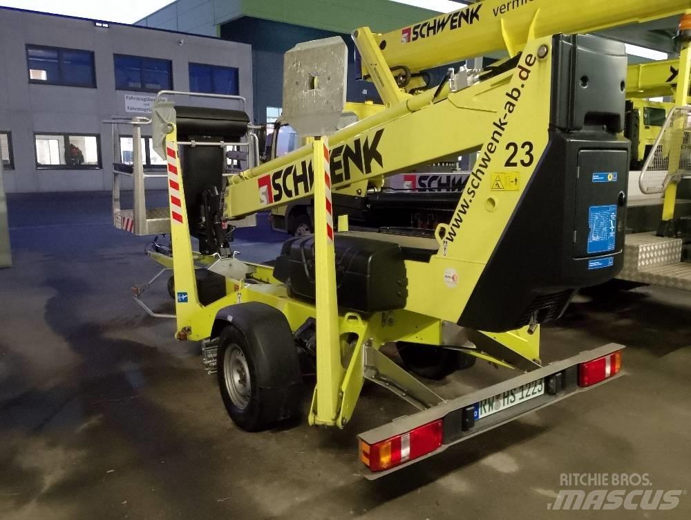 Dinolift 135 TB Plataformas aéreas montadas em atrelados