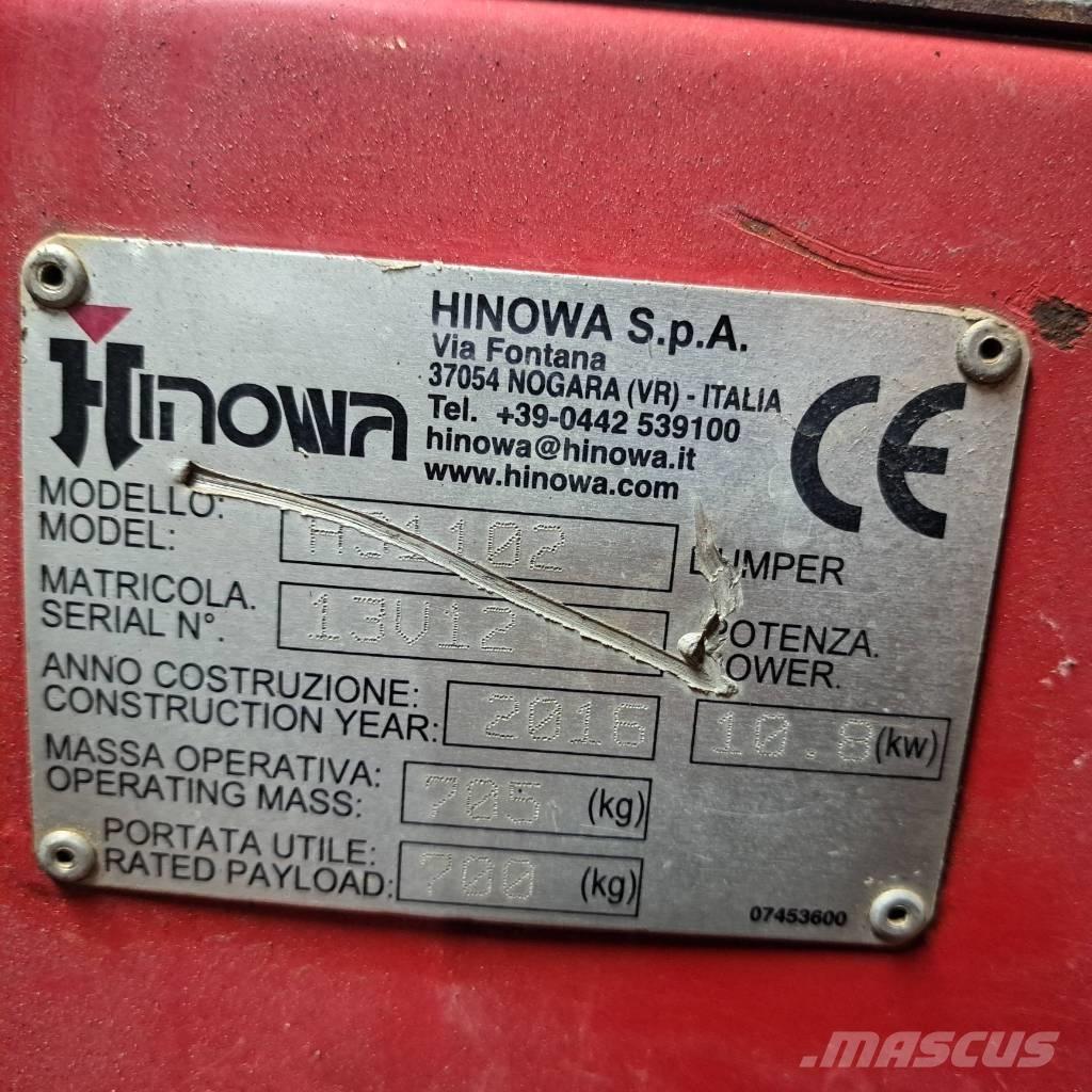 Hinowa HS1102 Dumpers de rastos