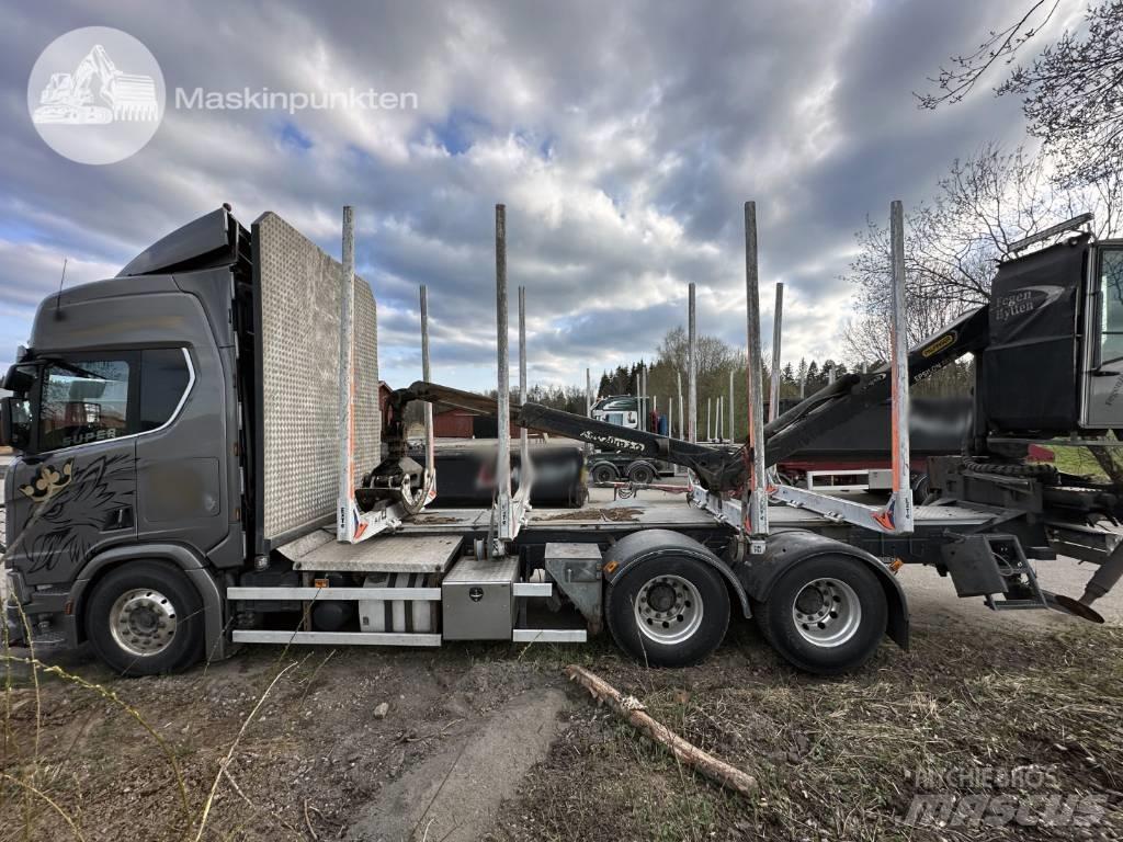 Scania R 730 Caminhões de transporte de troncos