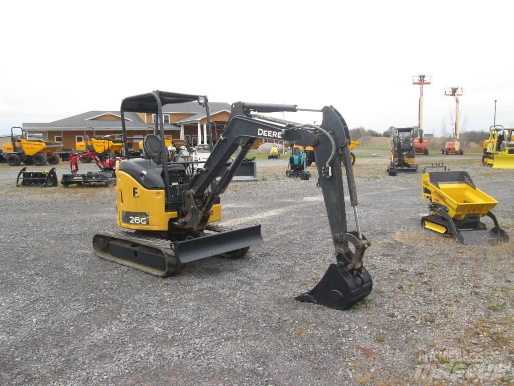 John Deere 26G Miniescavadeiras
