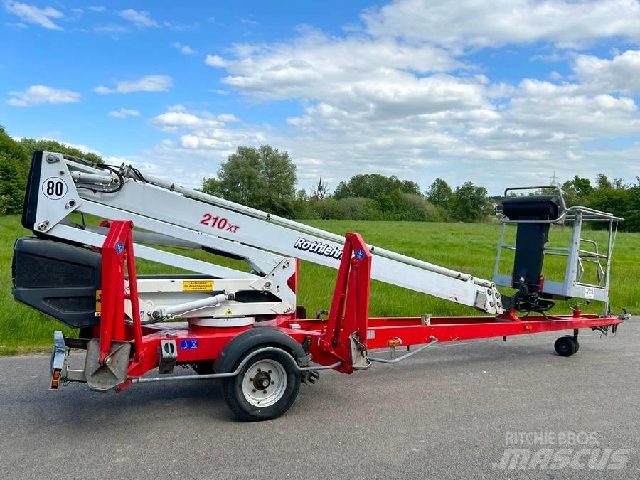 Dinolift 210 XT Plataformas aéreas montadas em atrelados
