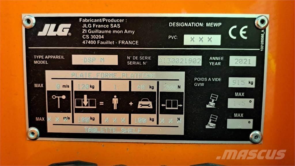 JLG DSP-M (NEW 2021) Outros elevadores e plataformas