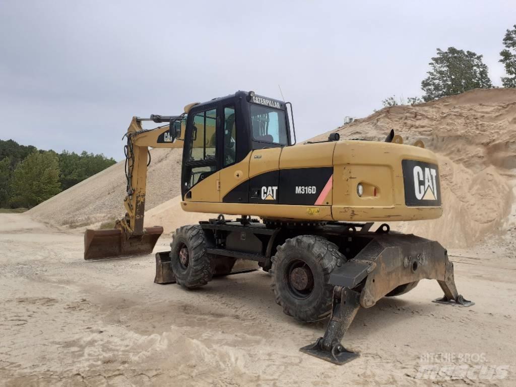 CAT M 316 D Escavadoras de rodas