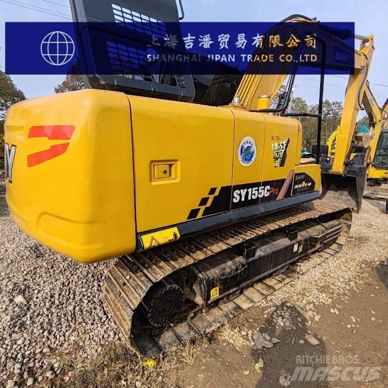 Sany SY155 Escavadoras Midi 7t - 12t